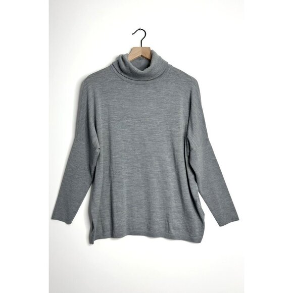 ALLUDE Wool Turtleneck Sweater - Picture 1 of 7